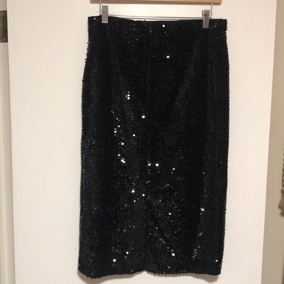 NEW Nine West Sequin Pencil Skirt. Medium - Picture 5 of 7